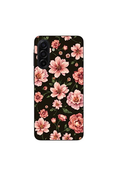 OEM Θήκη συμβατή με Samsung Galaxy A17 από σιλικόνη gel TPU με σχέδιο ροζ ανο...