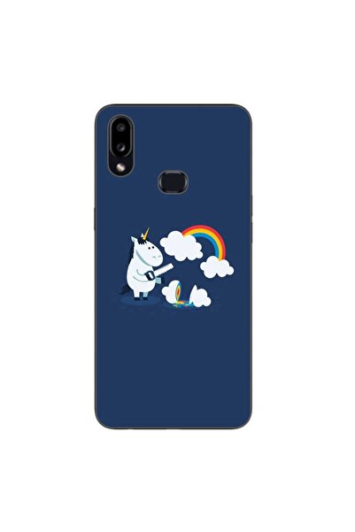 OEM Husa compatibila cu Samsung Galaxy A10S Silicon Gel Tpu Model Unicorn Cha...