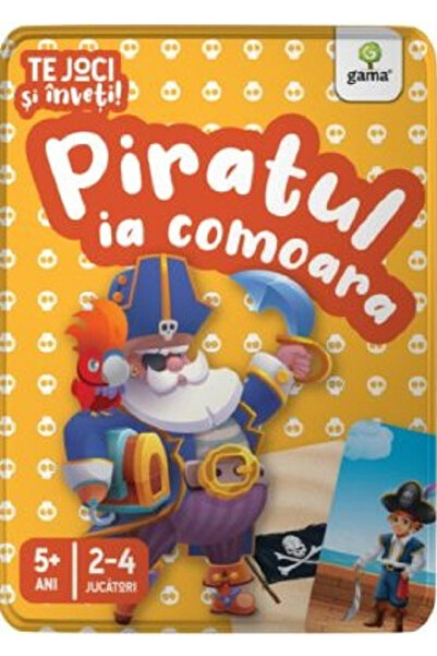 Tiki-Tan Piratul Găsește Comoara - Joacă și Învață, - Editura