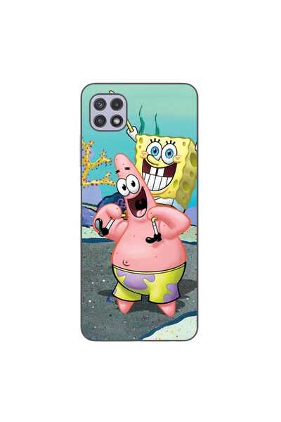 OEM Husa compatibila cu Samsung Galaxy A22 5G Silicon Gel Tpu Model Spongebob