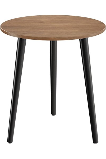OEM Măsuță de cafea Noptieră din Lemn Stil Scandinav Elegantă Maro 42x42x51 cm