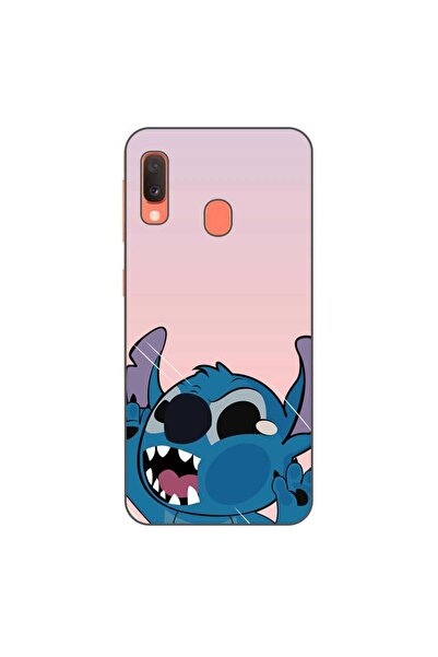 OEM Husa compatibila cu Samsung Galaxy A20e Silicon Gel Tpu Model Stitch