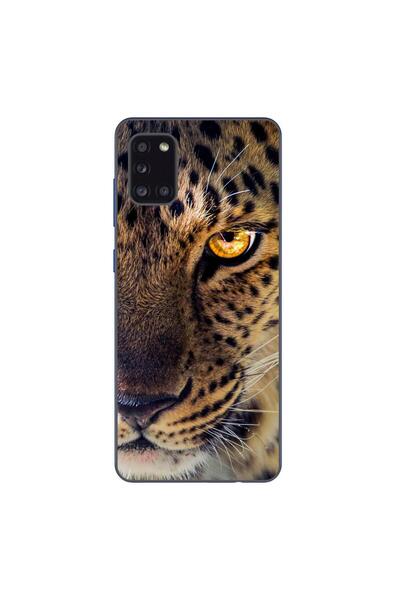 OEM Θήκη συμβατή με Samsung Galaxy A31 από σιλικόνη gel TPU με σχέδιο λεοπάρδ...
