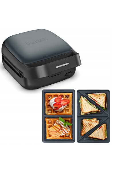 Tefalle Aparat de făcut gogoși Tefal Snack Collection SW862B 4 Triunghiuri 2 ...
