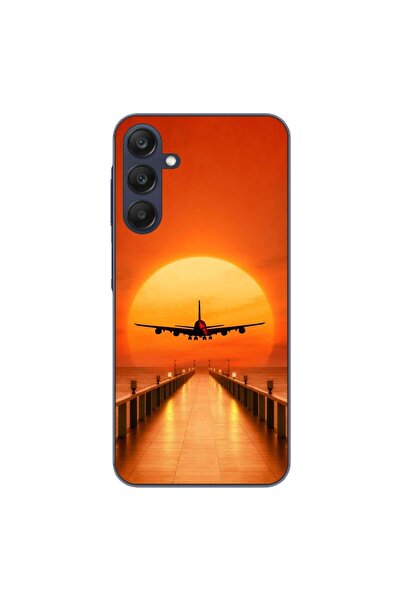 OEM Husa compatibila cu Samsung Galaxy A25 5G Silicon Gel Tpu Model Airplane ...