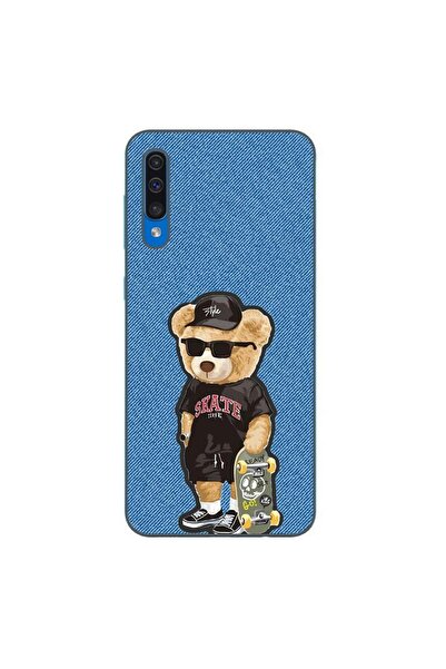 OEM Husa compatibila cu Samsung Galaxy A30S, A50 Silicon Gel Tpu Model Bear S...