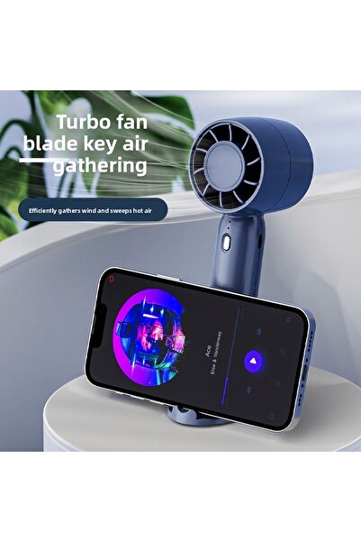 gaman Mini Taşınabilir Şarjlı El Vantilatörü - Telefon Standı Özellikli, 3 Se...