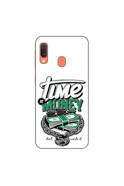 OEM Θήκη συμβατή με Samsung Galaxy A20e από σιλικόνη gel TPU με σχέδιο: Η ώρα...