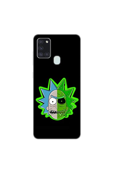 OEM Husa compatibila cu Samsung Galaxy A21s Silicon Gel Tpu Model Rick And Mo...