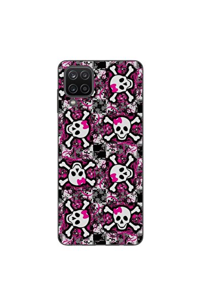 OEM Husa compatibila cu Samsung Galaxy A12 Silicon Gel Tpu Model Pop Art Skel...