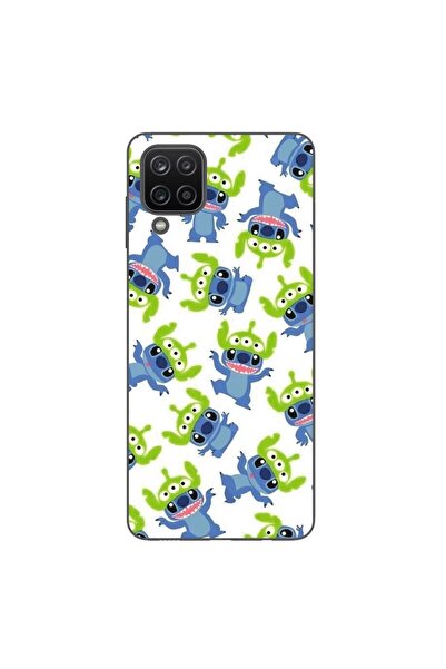 OEM Husa compatibila cu Samsung Galaxy A12 Silicon Gel Tpu Model Stitch Patte...