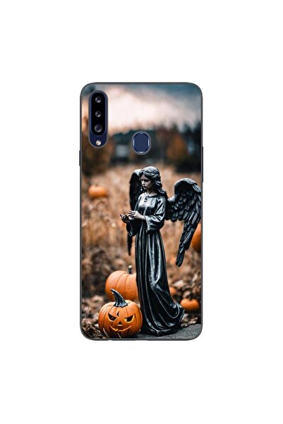 OEM Θήκη συμβατή με Samsung Galaxy A20S Σιλικόνης Τζελ TPU με σχέδιο Αγγελική...