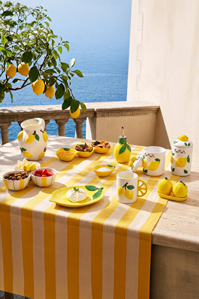 Karaca Lemon Limon Desenli Sunumluk 21 cm