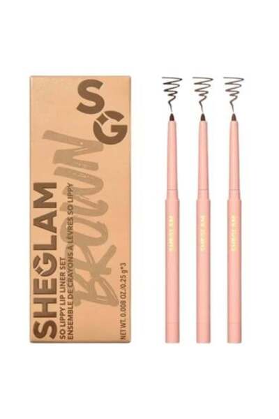 SHEGLAM Shiclam Su Le Bi Lipstick Set - 3 Pieces - Espresso Kisses
