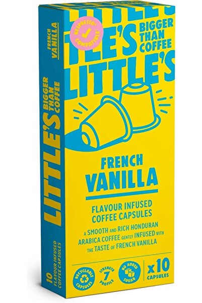 PERFECT Littles French Vanilla Flavour Infused Coffee Capsules, No Added Suga...
