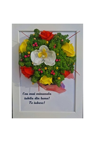 OEM Decorative painting with lichens 13x18 The most wonderful girlfriend in t...