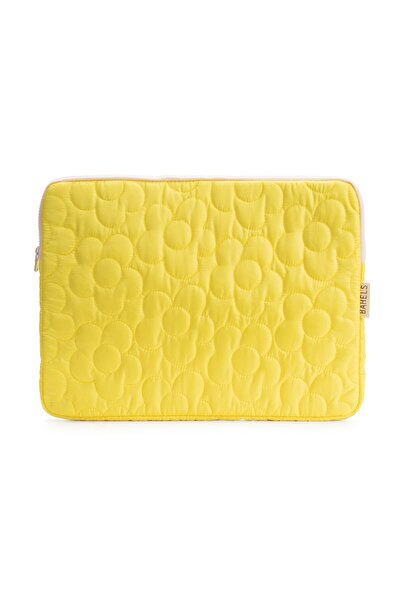 BAHELS Daisy Puffy Yellow Daisy Pattern XL Portfolio Bag Compatible with MacB...