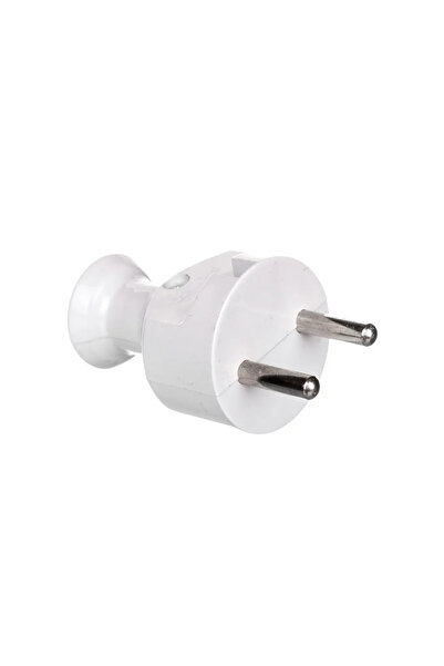 Plastrol Întrerupător Opal, reglabil, drept, 2P 16A, alb