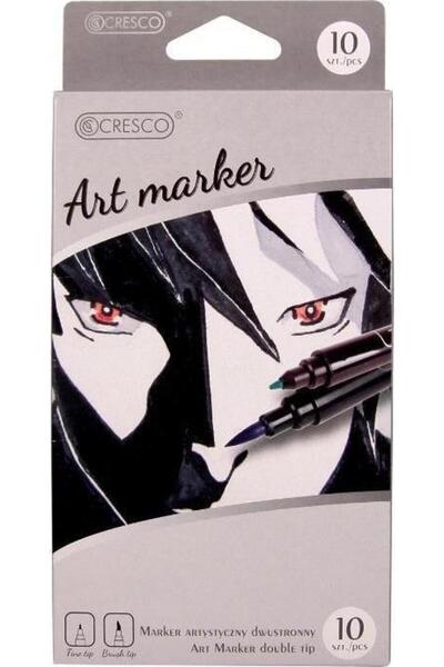 CRESCO Art Marker cu două fețe 10 culori