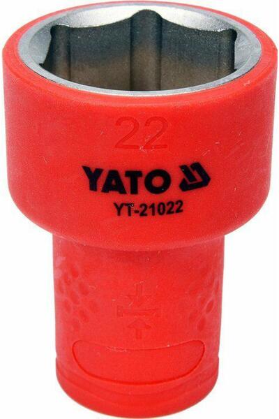 yato Cheie hexagonală izolată VDE, 3/8, 22MM, YT-21022
