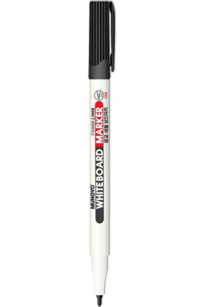 Mungyo Marker pentru ștergere uscată mini negru (12 bucăți)