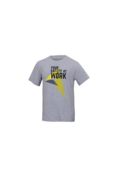 Delta Plus Tricou din bumbac 100% 180 g/m2 cu guler rotund gri mărimea M ROMA...