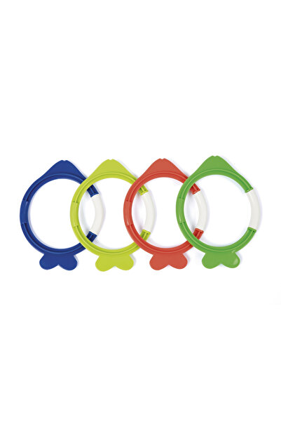 BESTWAY Set 4 inele pentru piscină, Bestway, Multicolor