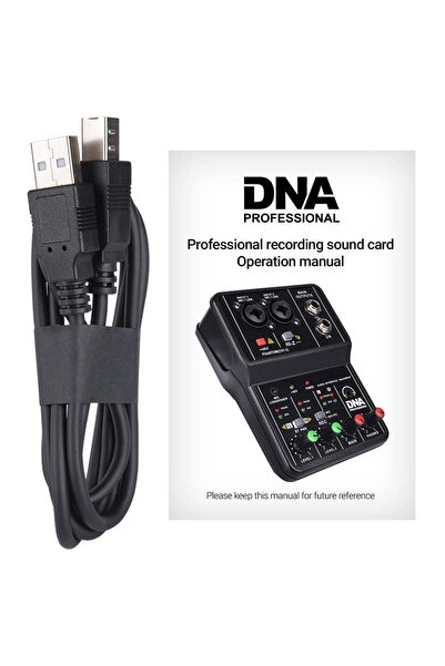 DNA PROFESSIONAL Mixer analogic, DNA PROFESSIONAL, Interfata Hi-Z, 2 canale