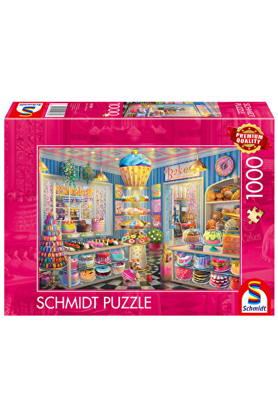 Schmidt Spiele Puzzle PQ 1000 Patiserie colorată G3
