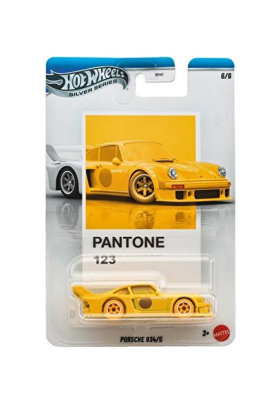 Hot Wheels x Sinsay حزمة سيارة فضية من سلسلة بانتون مصبوبة JKY47 - Jky53 بورش...
