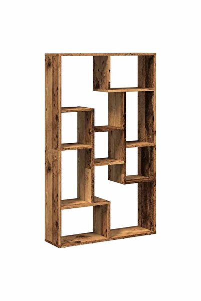 vidaxl Bibliotecă, lemn vechi, 72x20x120,5 cm, lemn prelucrat