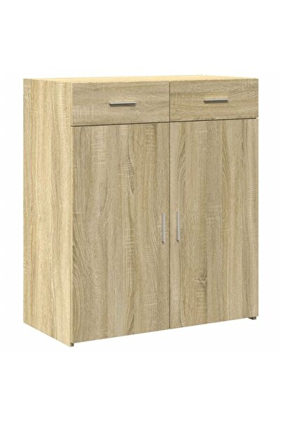 vidaxl Dulap, stejar Sonoma, 80 x 42.5 x 93 cm, lemn prelucrat