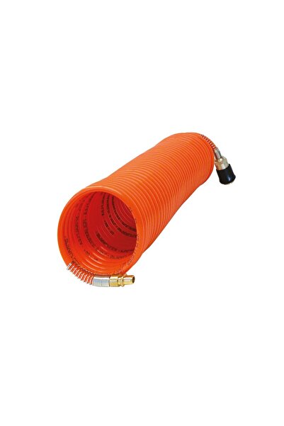 Carpoint Furtun spiralat aer comprimat 10 metri cu cuplaje rapide 3/8