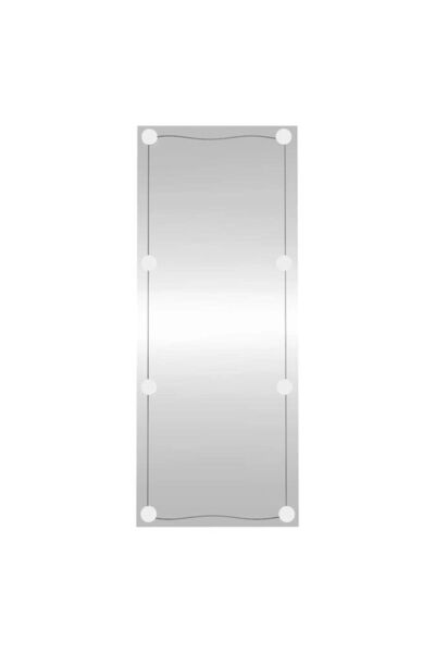 vidaxl Oglindă de perete cu lumini LED 40 x 100 cm, dreptunghiulară, din sticlă
