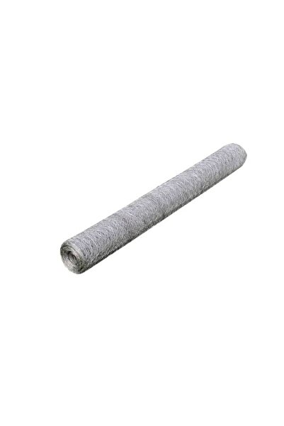 vidaxl Plasa de sarma pentru gatit, argintie, 25 x 0.75 m, otel galvanizat