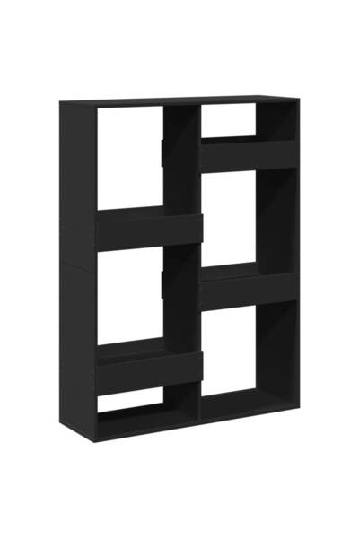 vidaxl Separator de cameră, negru, 100x33x135 cm, lemn prelucrat