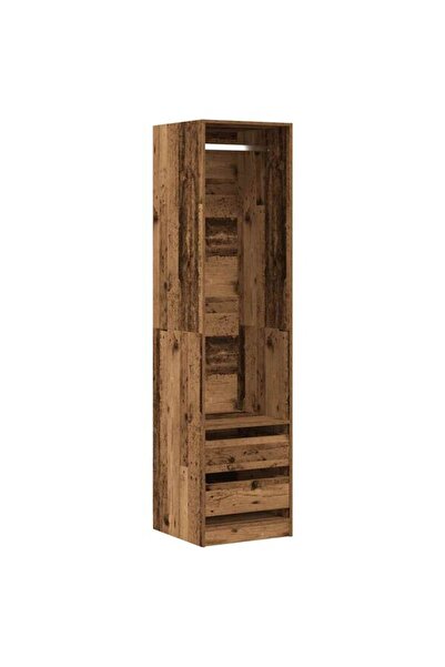 vidaxl Dulap, lemn vechi, 50 x 50 x 200 cm, lemn prelucrat