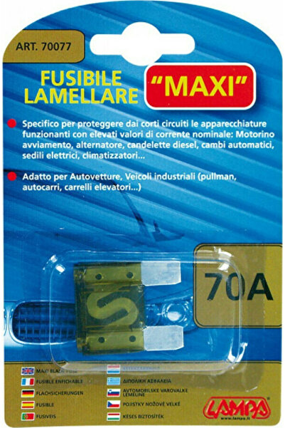 Lampa Μεγάλη ασφάλεια λεπίδας 70 Α