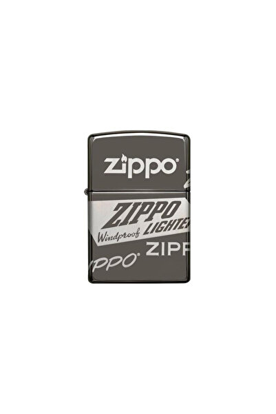 Zippo ΜΑΥΡΟΣ ΠΑΓΟΣ ®   ΑΝΑΠΛΗΡΩΤΗΡΑΣ ΜΕ ΣΧΕΔΙΑΣΜΟ ΛΟΓΟΤΥΠΟΥ - 49051