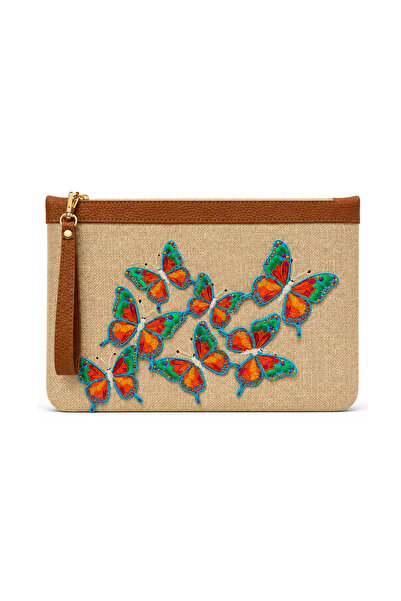 Garden Marine Butterfly Symphony Clutch 32×22