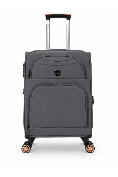 Fossil Unisex Kumaş Kabin Boy Ultra Hafif Şifreli Körüklü Kendi Etrafında Dön...