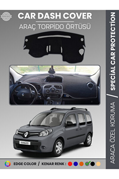 COLONY Renault Kangoo 2009-2019 Gri Torpido Örtüsü Ön Göğüs Koruma Torpido Ko...