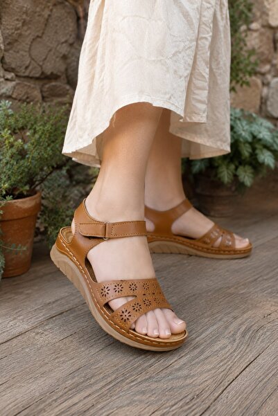 ALTUNTAŞ Women - Girls - Anatomical Confort Comfortable Daily Sandals Model -...