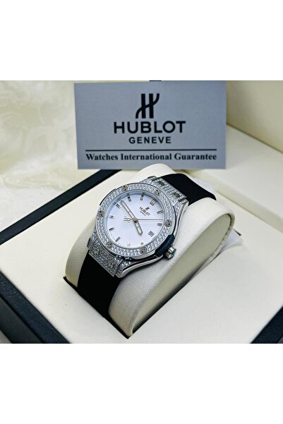 Hublot Women's Watch with a Luxurious Silicone Strap, Inspired by the World's...