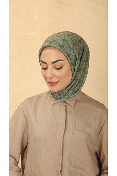 locella Soft Pamuk Eşarp Yeşil