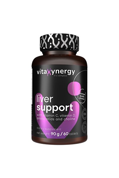 VITAXYNERGY Υποστήριξη ηπάτου, συμπλήρωμα διατροφής, 60 ταμπλέτες, 1 τεμάχιο