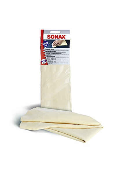 Sonax Laveta din piele de caprioara naturala pentru uscare 59x38cm