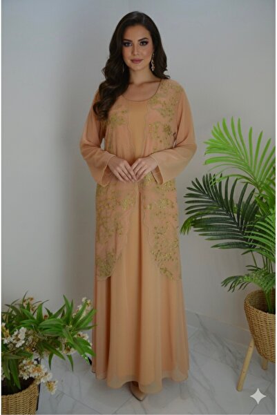 ASIAN Rfa Jalabiya Stylish Women's Jalabiya with Elegant Patterns Made from S...