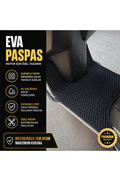 Guerrino RKS-FRECCİA 150 İÇİN UYUMLU YENİ NESİL EVA MOTOR PASPASI