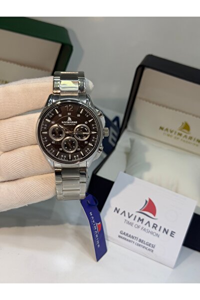 Navimarine ERKEK KOL SAATİ ÇELİK KASA ÇELİK KORDON